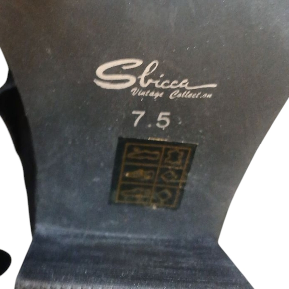 Seychelles Black Suede Ankle Boots Women's Heeled Booties size 7.5 - Picture 9 of 11